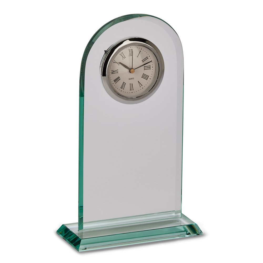 Glass Arched Clock GM18684 Drostes Jewelry, Premium