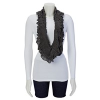 Grey Fashion Scarf view 1