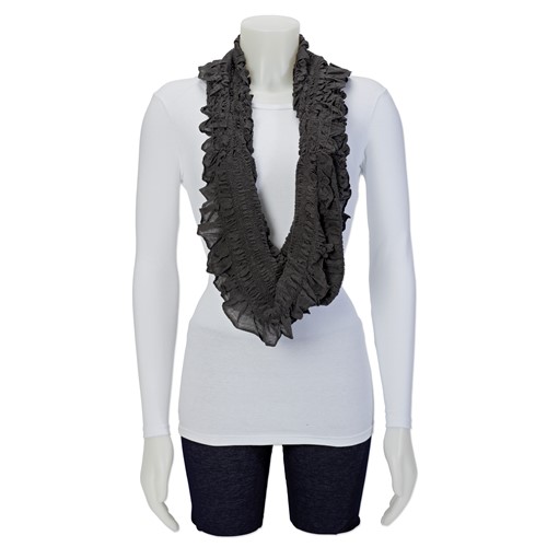 Grey Fashion Scarf