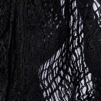 Black Fashion Scarf view 3