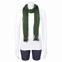 Green & Black Fashion Scarf view 1