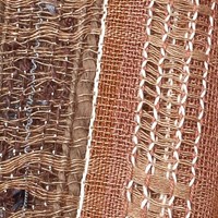 Brown Striped Fashion Scarf view 2