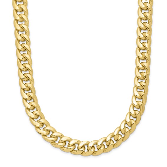 14K Italian 6mm Miami Cuban Chain