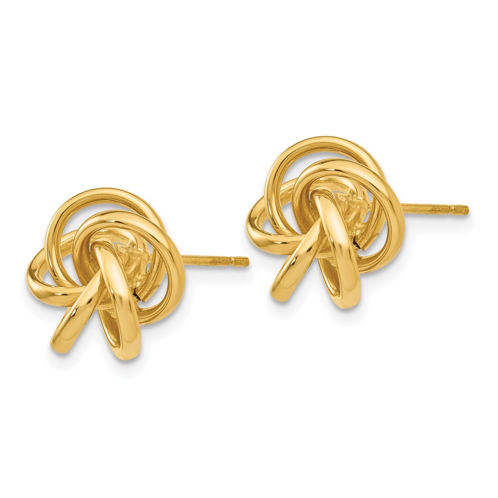 14k Love Knot Earrings (H442)