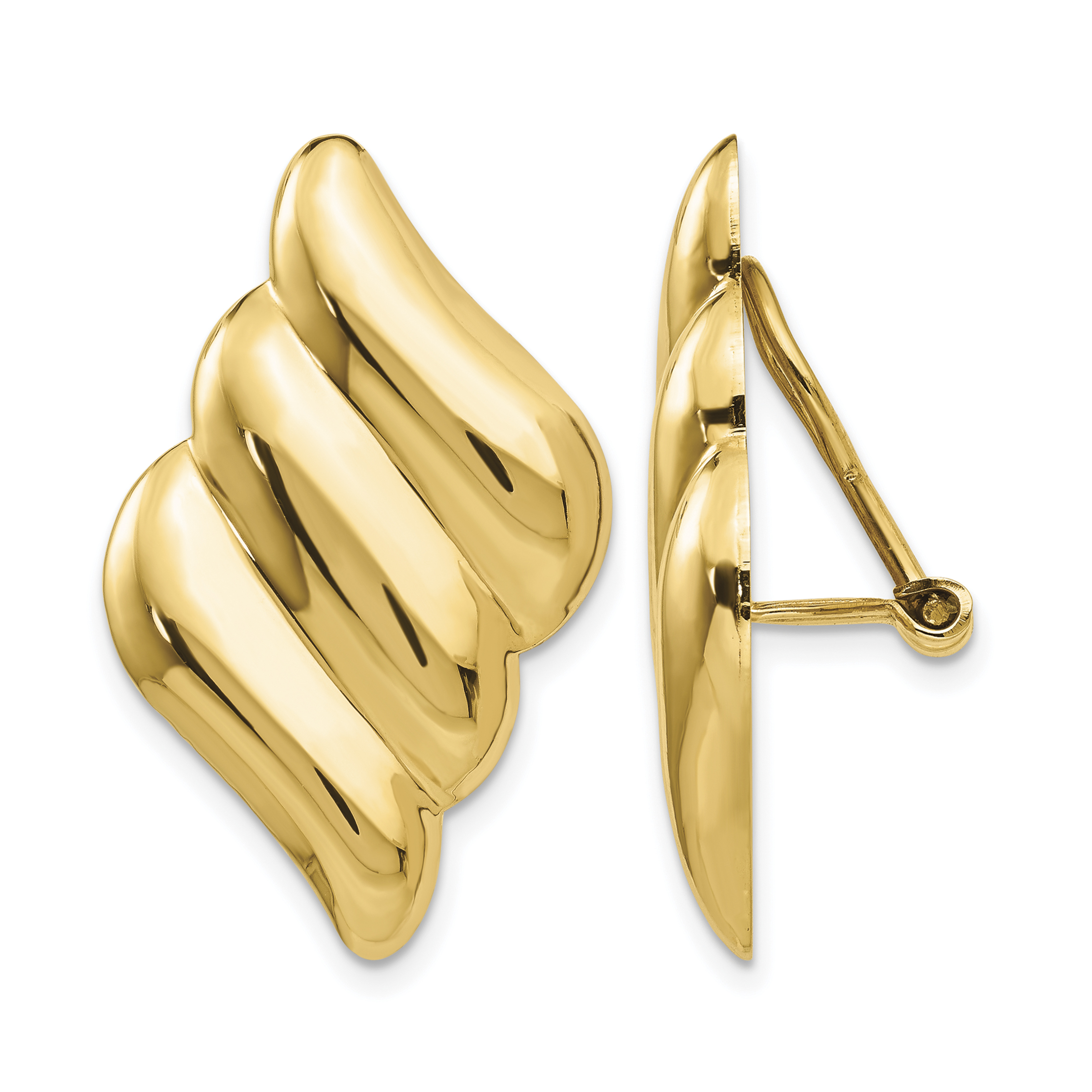 14k Non-pierced Fancy Earrings (H643)