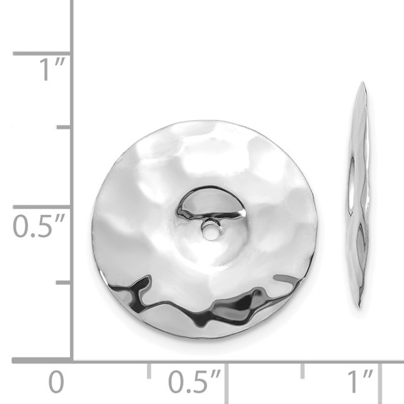 Gold Hammered Earring Jackets