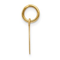 14K Horseshoe Charm view 2