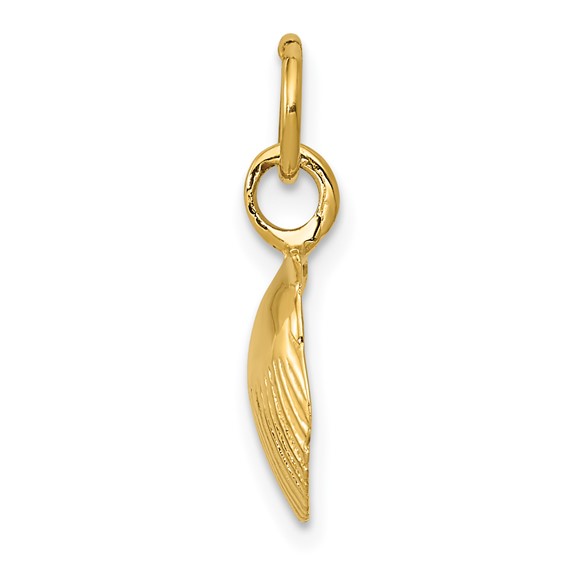 14k Seashell Pendant