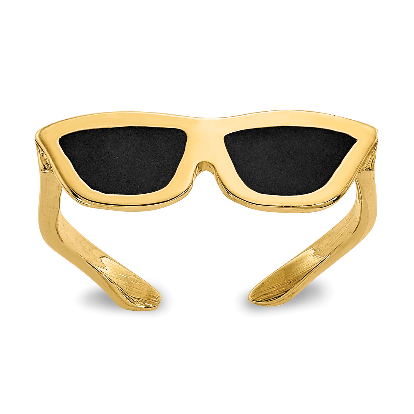 14k Enameled Sunglasses Toe Ring (K2036)