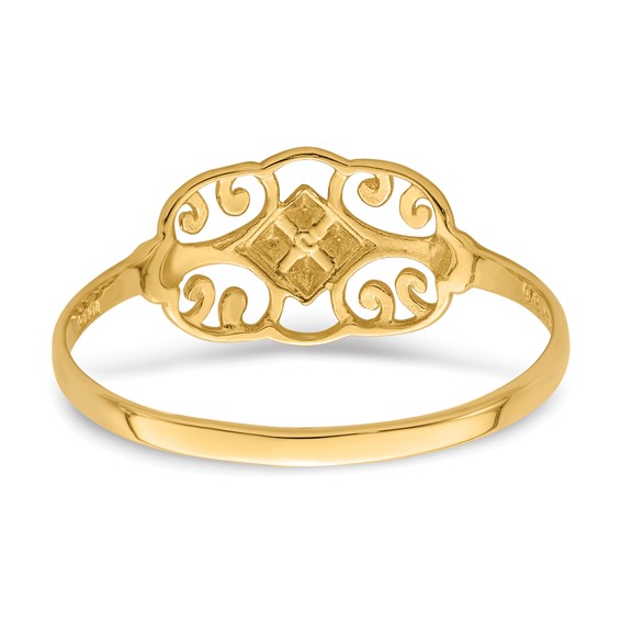 Gold Polished Fancy Rings