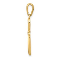 14K Yellow Gold Ankh Cross Pendant view 2