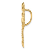 14K Yellow Gold Large Palm Tree Omega Slide view 2