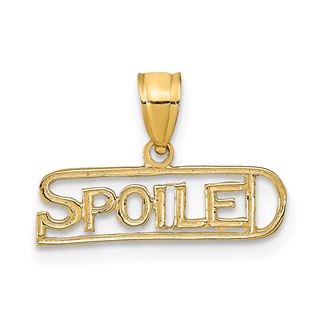 14K SPOILED Pendant