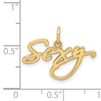 14K Yellow Gold Sexy Charm view 4