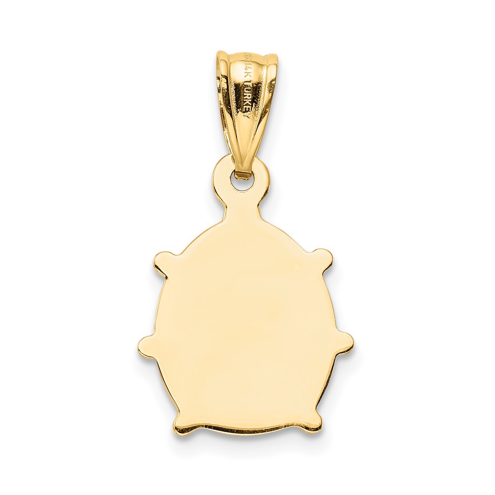 14k Enameled Ladybug Charm (K261)