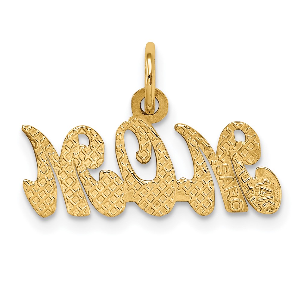 14k MOM Charm (K2632)