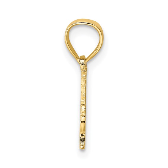 Gold BEST FATHER Charm