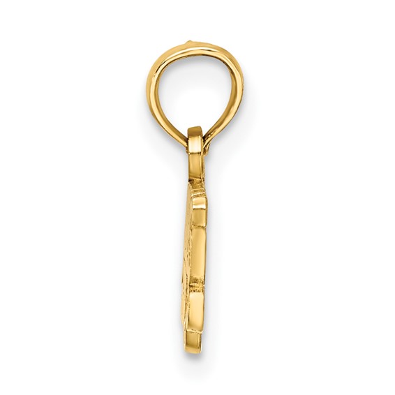 Gold GRAMPA'S Gril Pendant