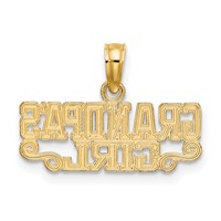 14K Grandpas Girl Charm view 4