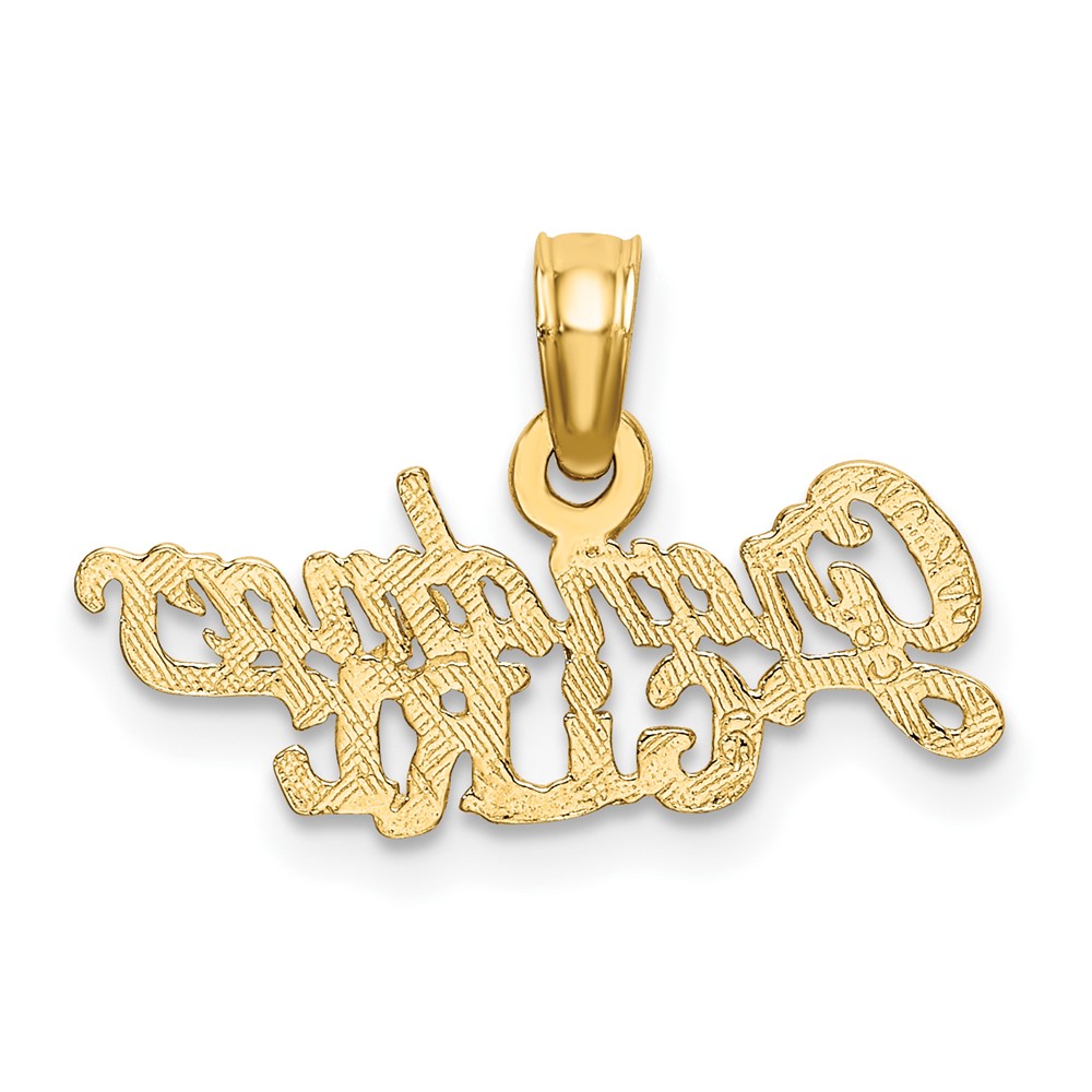 14k GRANDMA'S GIRL Charm (K2700)
