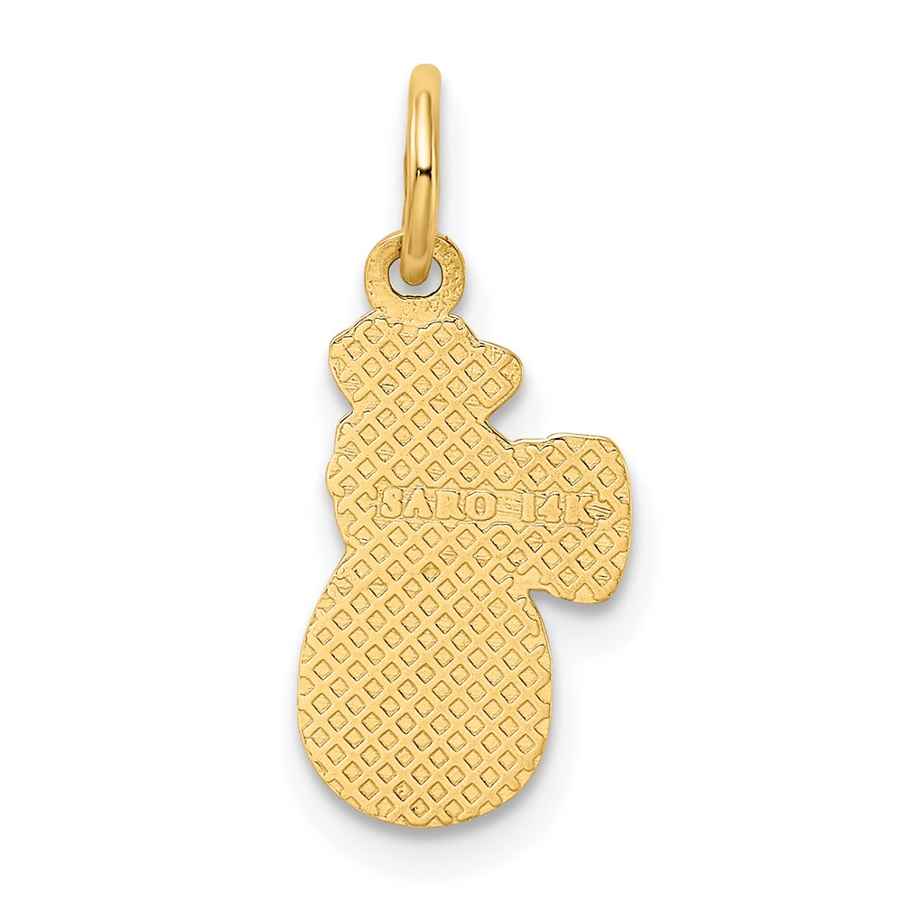 14k Money Bag Charm (K2770)