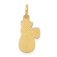 14K Yellow Gold Money Bag Charm view 3