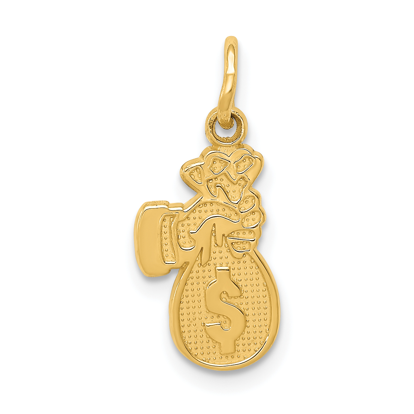 14k Money Bag Charm (K2770)