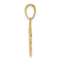14K Cable Car Pendant view 2