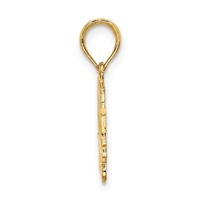 14K Yellow Gold San Francisco Cable Car Charm view 2
