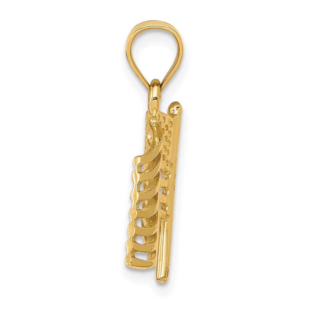 14K American Flag Pendant (K2805)