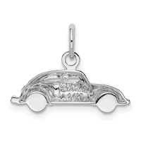 14K White Gold Car Charm view 3