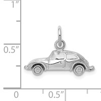 14K White Gold Car Charm view 4