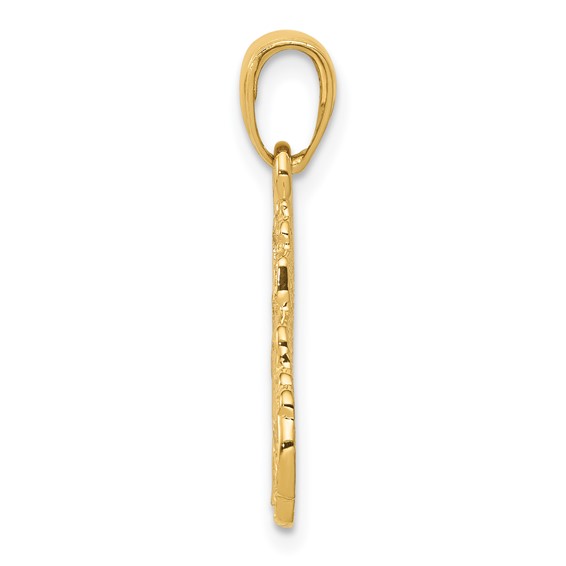 Gold Polished Travel Pendants