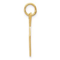 14K Yellow Gold Brick Trowel Charm view 2
