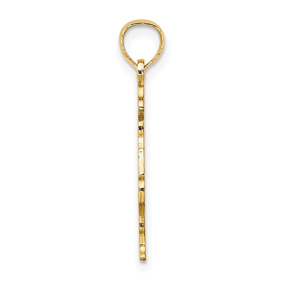 14k Fireman with Hose Charm