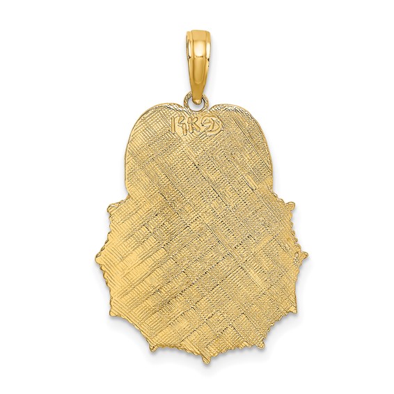 Gold Polished First Responder Pendants