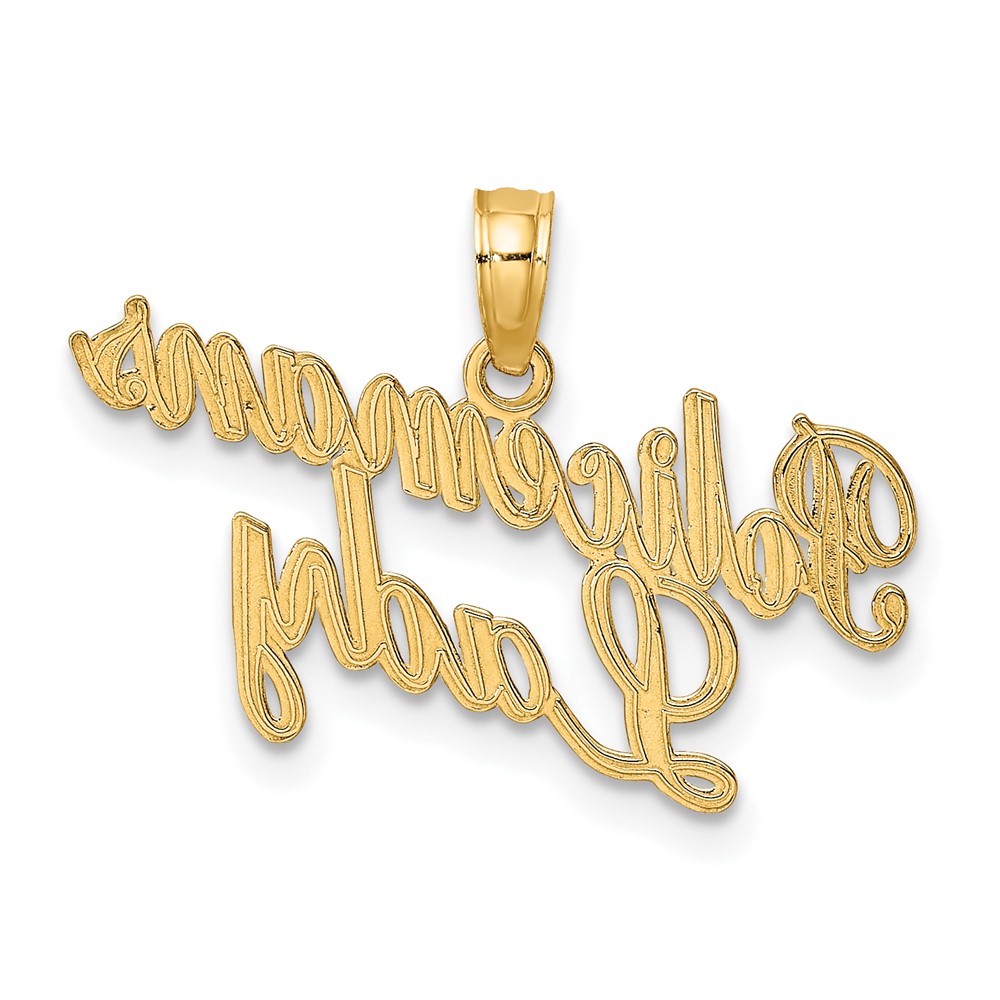 14k POLICEMAN'S LADY Charm (K2846)