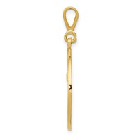14K Yellow Gold RN the Art of Caring Pendant view 2