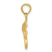 14K Stingray Pendant view 2