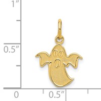 14K Yellow Gold Ghost Charm view 4