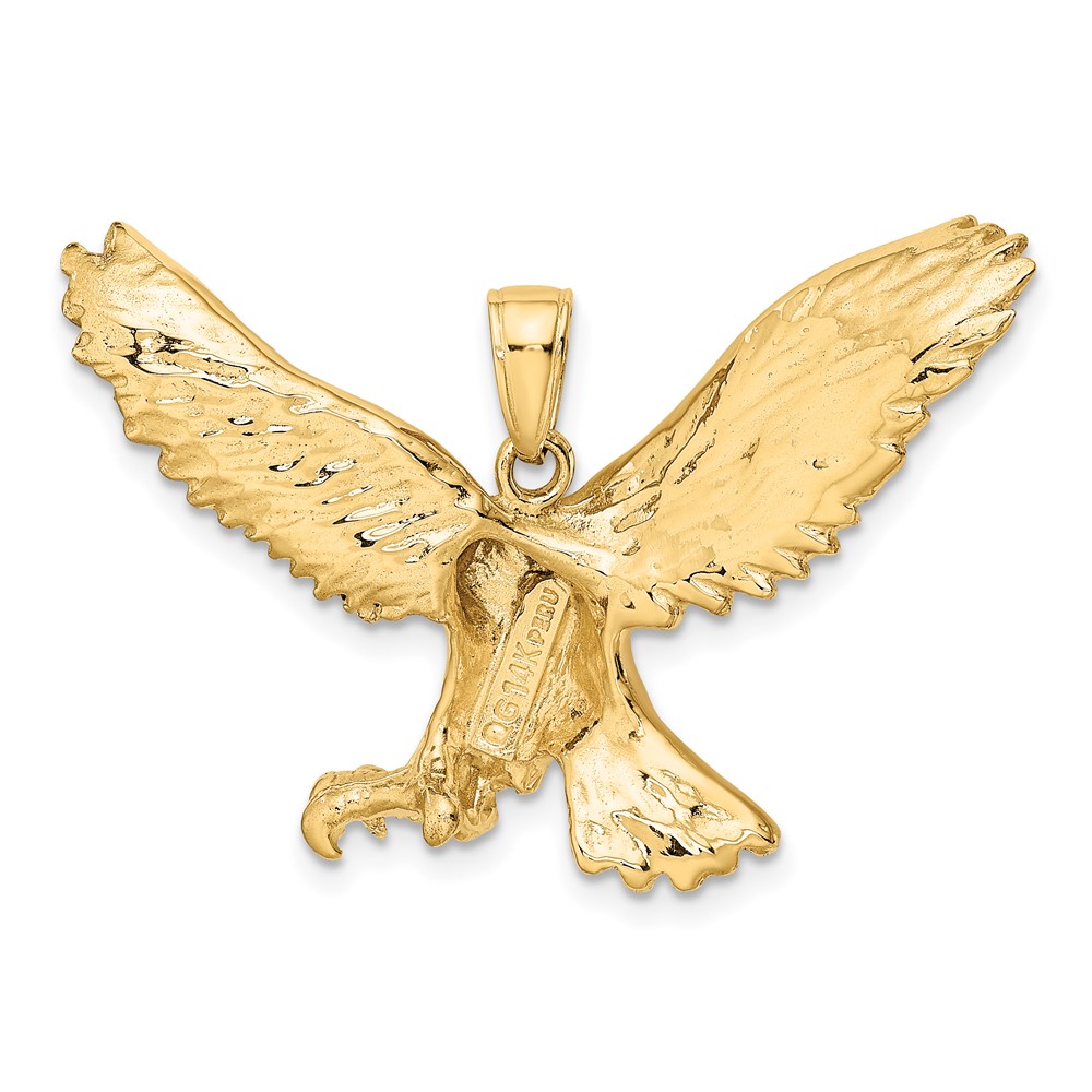 14k Eagle Pendant (K3282)