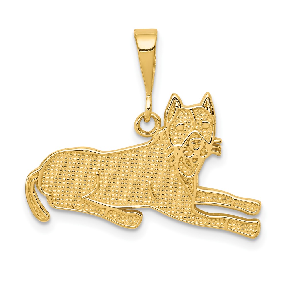 14k Pit Bull Pendant (K3394)