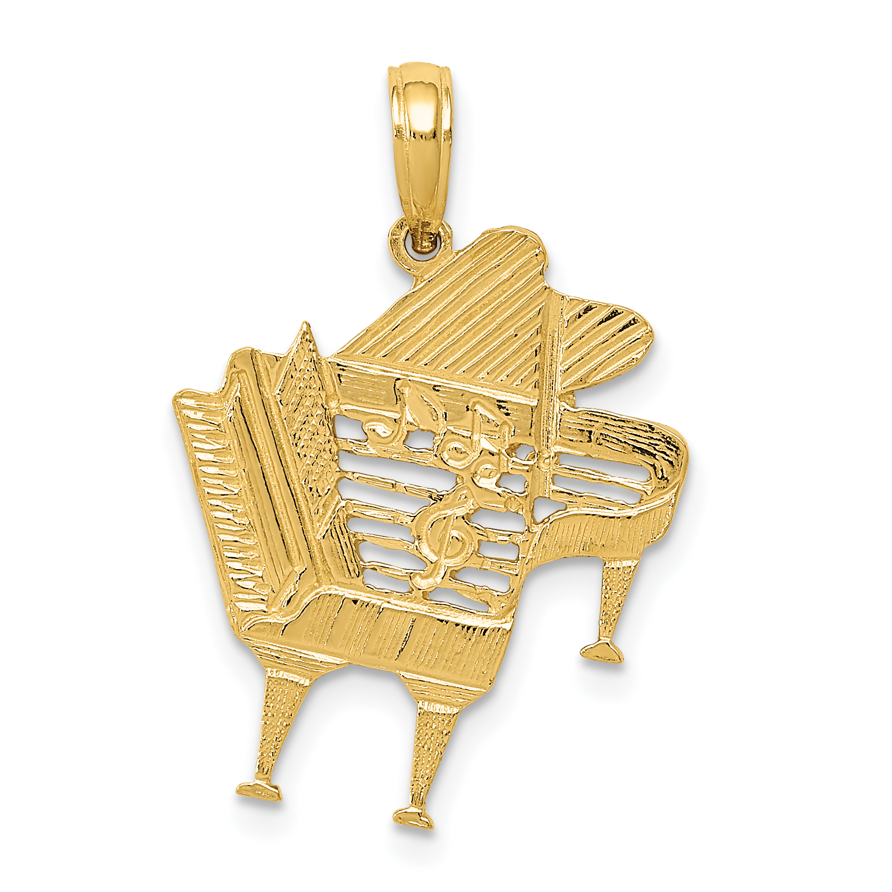 14k Piano Pendant (K3506)