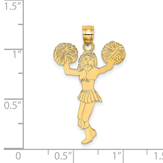 Gold Polished Sports Pendants