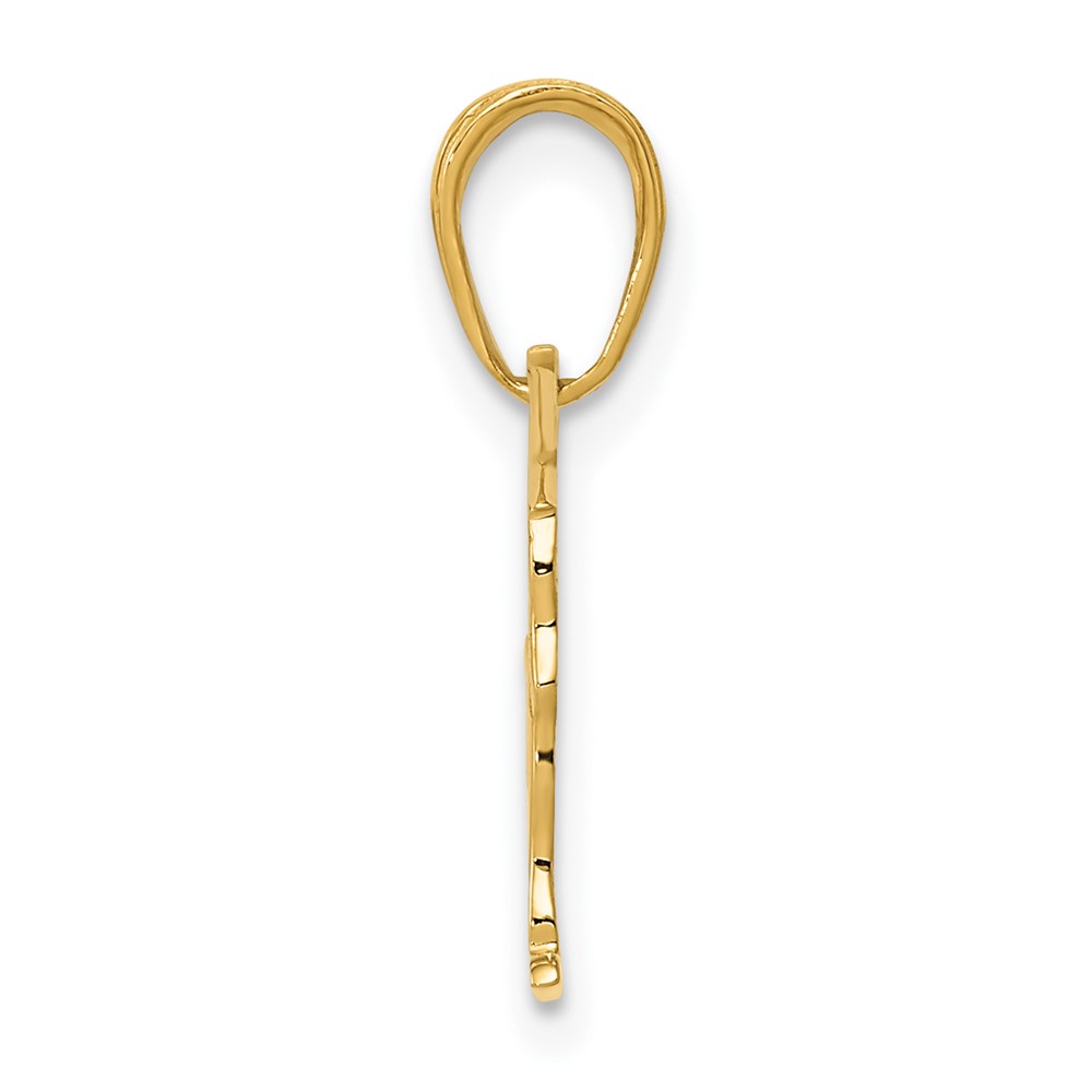 14k Gymnastics Pendant (K3530)