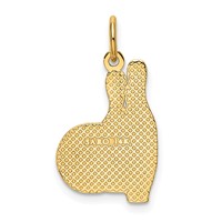 14K Bowling Pins Charm view 3
