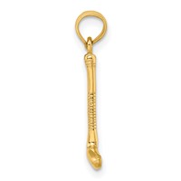 14K Yellow Gold 3-D Golf Club Charm view 2