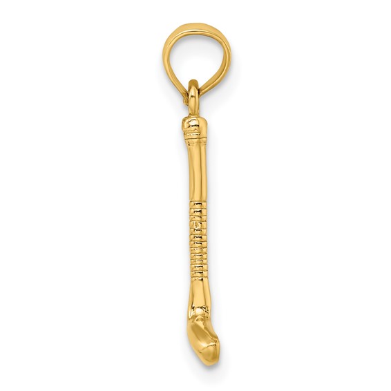 14k 3-D Golf Club Charm