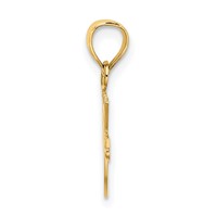 14K I Heart Tennis Charm view 2