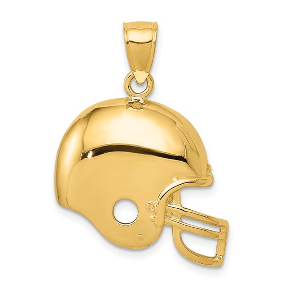 Gold Polished Sports Pendants